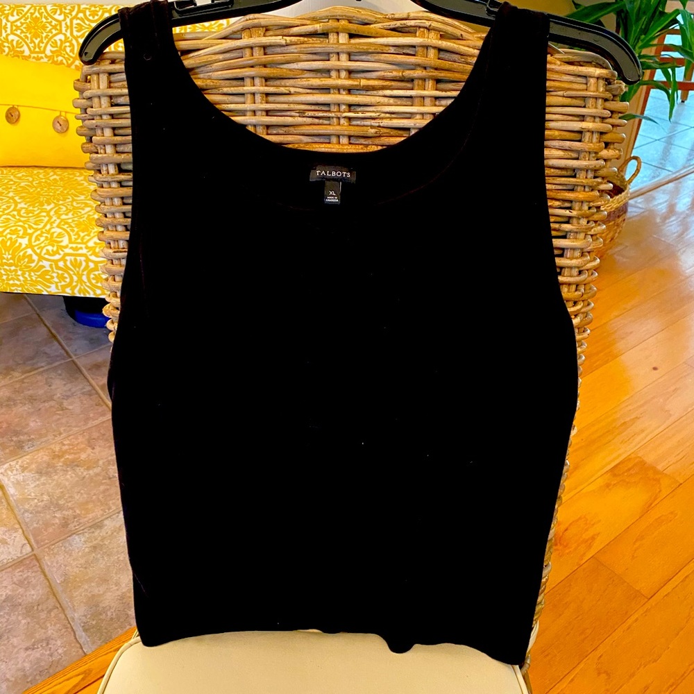 Talbots sleeveless sweater XL